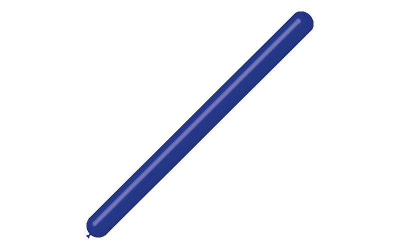 360BN Balloonia Brand Professional Line Twisting/Modelling Latex Balloons Standard Navy Blue (100 Per Bag) - Image 3