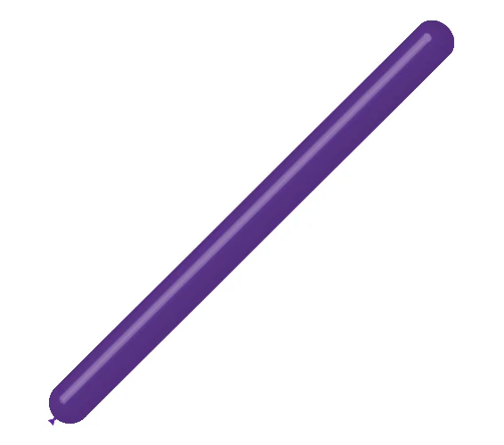 360BN Balloonia Brand Professional Line Twisting/Modelling Latex Balloons Standard Purple (100 Per Bag)