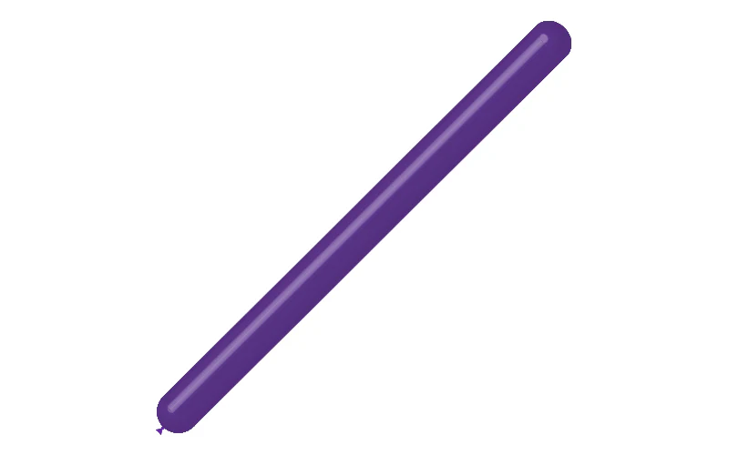 360BN Balloonia Brand Professional Line Twisting/Modelling Latex Balloons Standard Purple (100 Per Bag) - Image 3