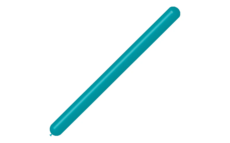 360BN Balloonia Brand Professional Line Twisting/Modelling Latex Balloons Standard Turquoise (100 Per Bag) - Image 3