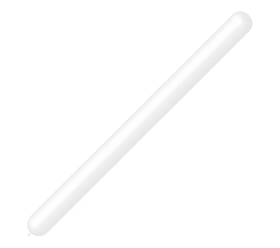360BN Balloonia Brand Professional Line Twisting/Modelling Latex Balloons Standard White (100 Per Bag)