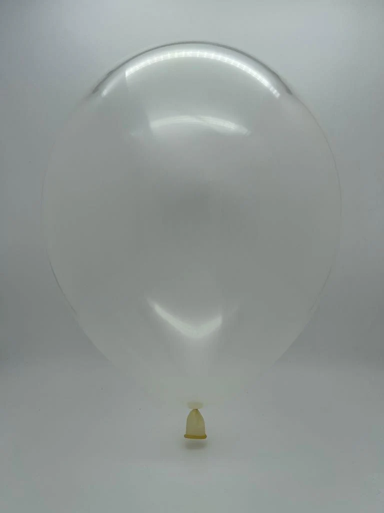 360D Crystal Clear Decomex Twisting Latex Balloons (50-Pack) - Image 2