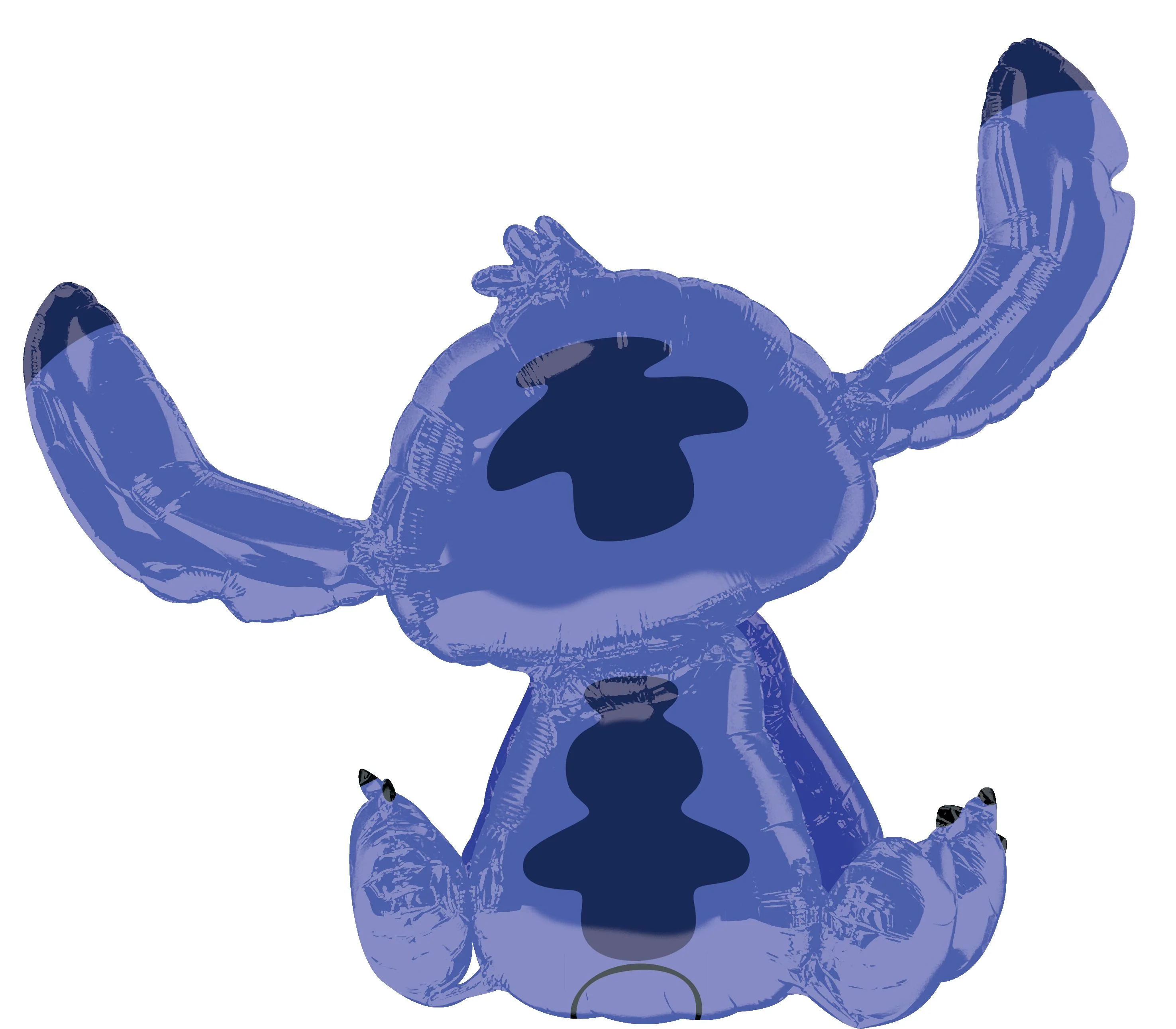 38" Lilo and Stitch Airwalker Foil Balloon - Image 2