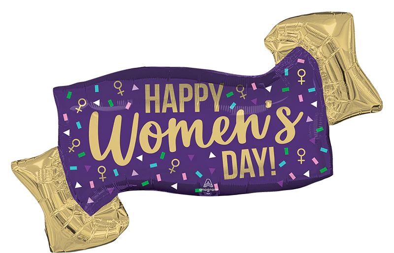 39" SuperShape Radiant Women Foil Balloon