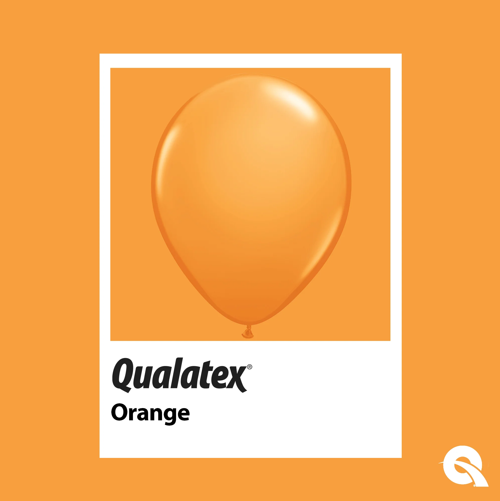 4 Foot Orange Cloudbuster Balloon Chloroprene - Image 3