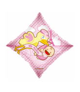4" Airfill Only (Sticks Sold Separately) Ciguena Es Nina Globo Balloon (Spanish)