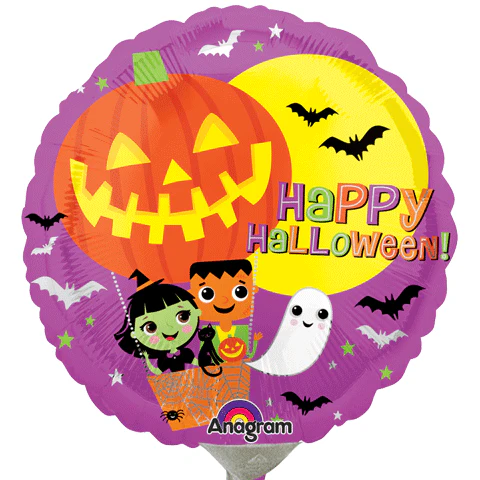 4" Airfill Only (Sticks Sold Separately) Halloween Hot Air Balloon