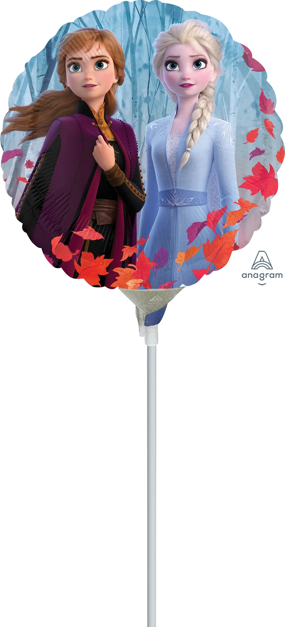 4" Frozen 2 Airfill Only (Sticks Sold Separately) Foil Balloon