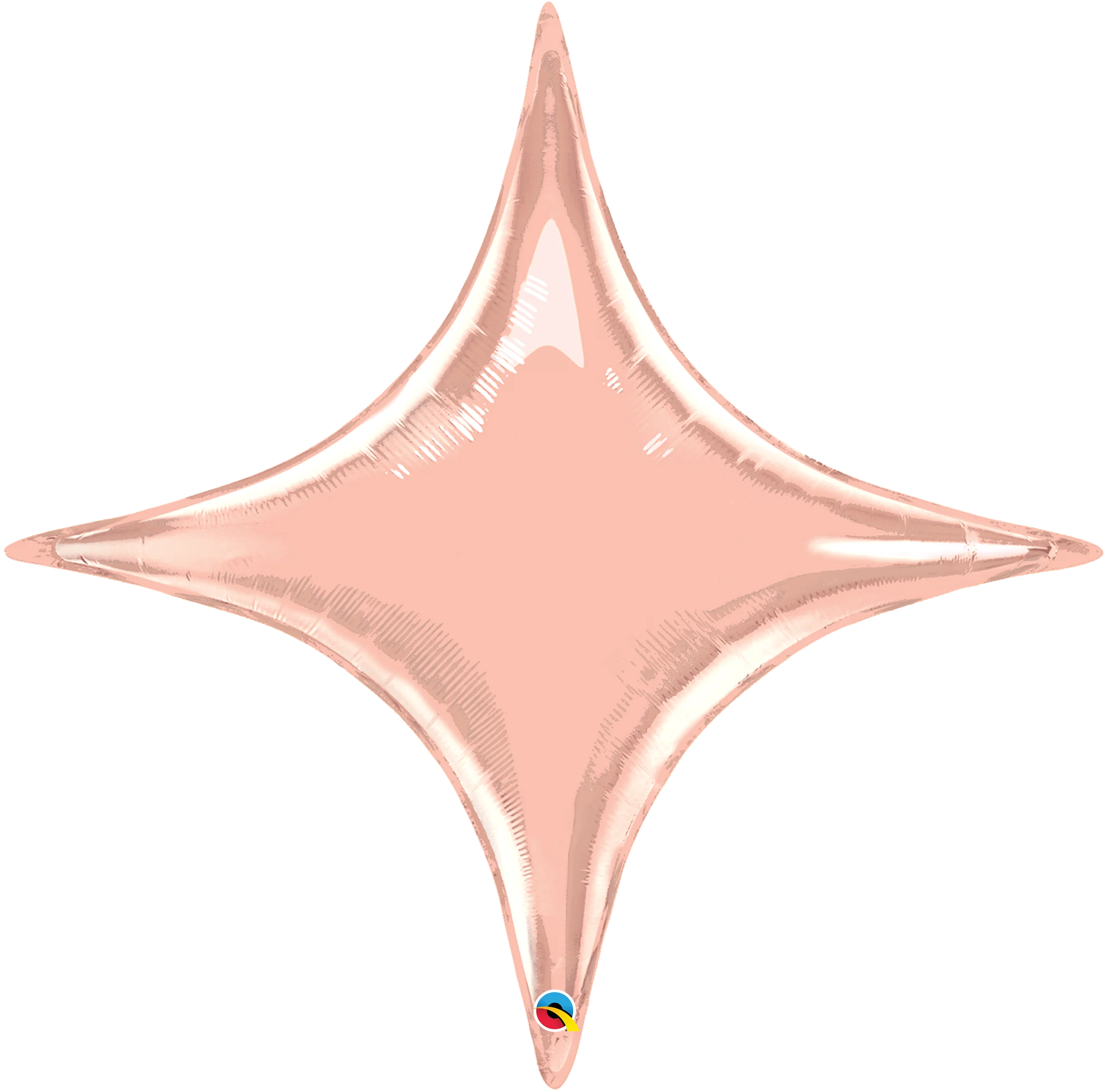40" Starpoint Rose Gold Foil Balloon