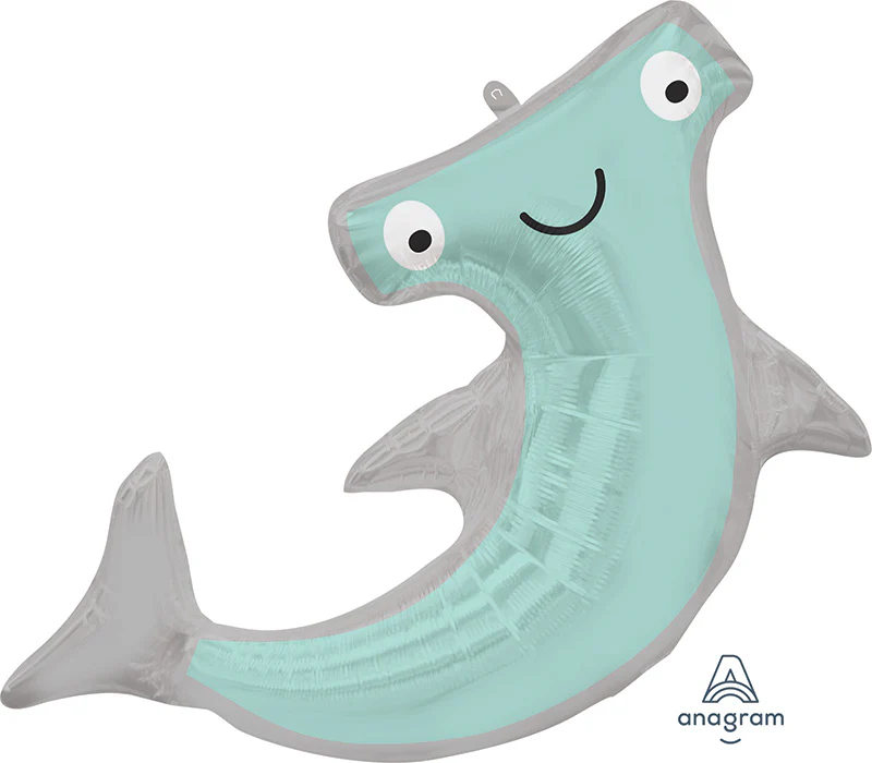 41" Hammerhead Shark SuperShape Foil Balloon
