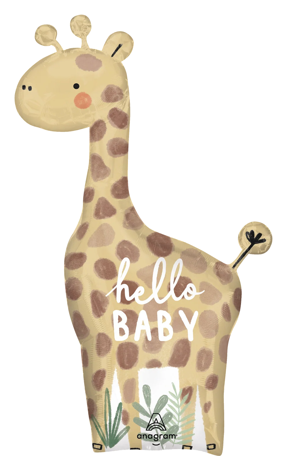 42" Soft Jungle Baby Foil Balloon