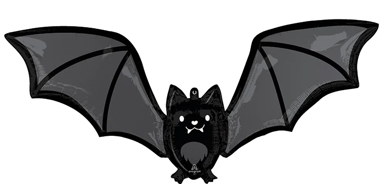 42" SuperShape Glow Batty Bat Foil Balloon