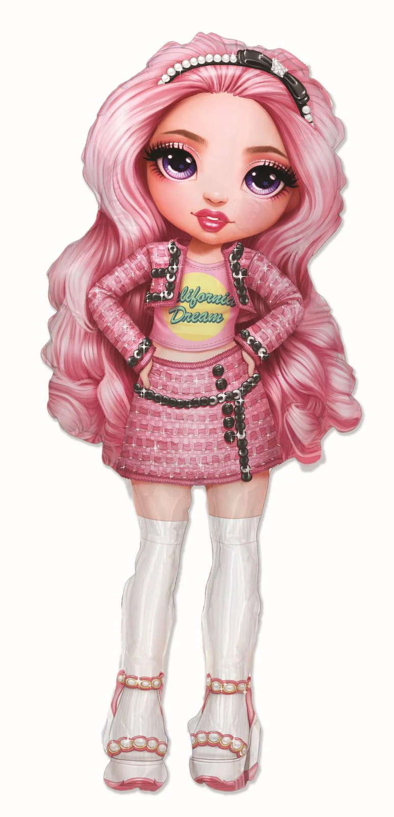 43" Bella Parker Rainbow High Foil Balloon