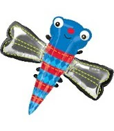 48" Blue Dragonfly Balloon