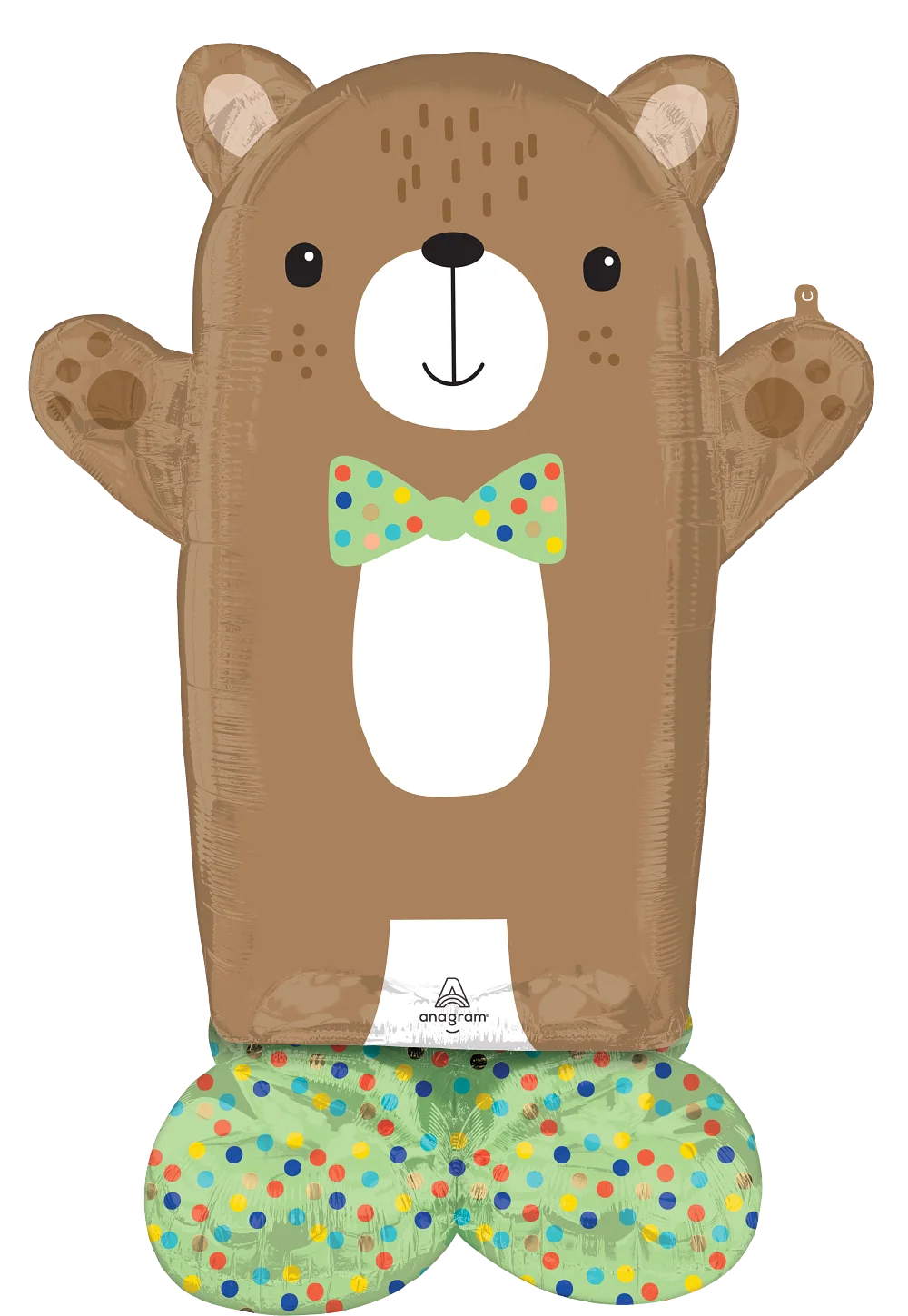 48" Consumer Inflatable AirLoonz Bear Hug Foil Balloon