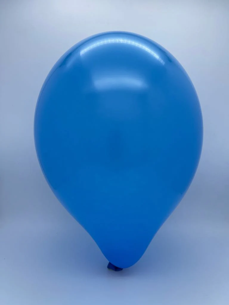 5" Cattex Premium Cobalt Blue Latex Balloons (100 Per Bag) - Image 2