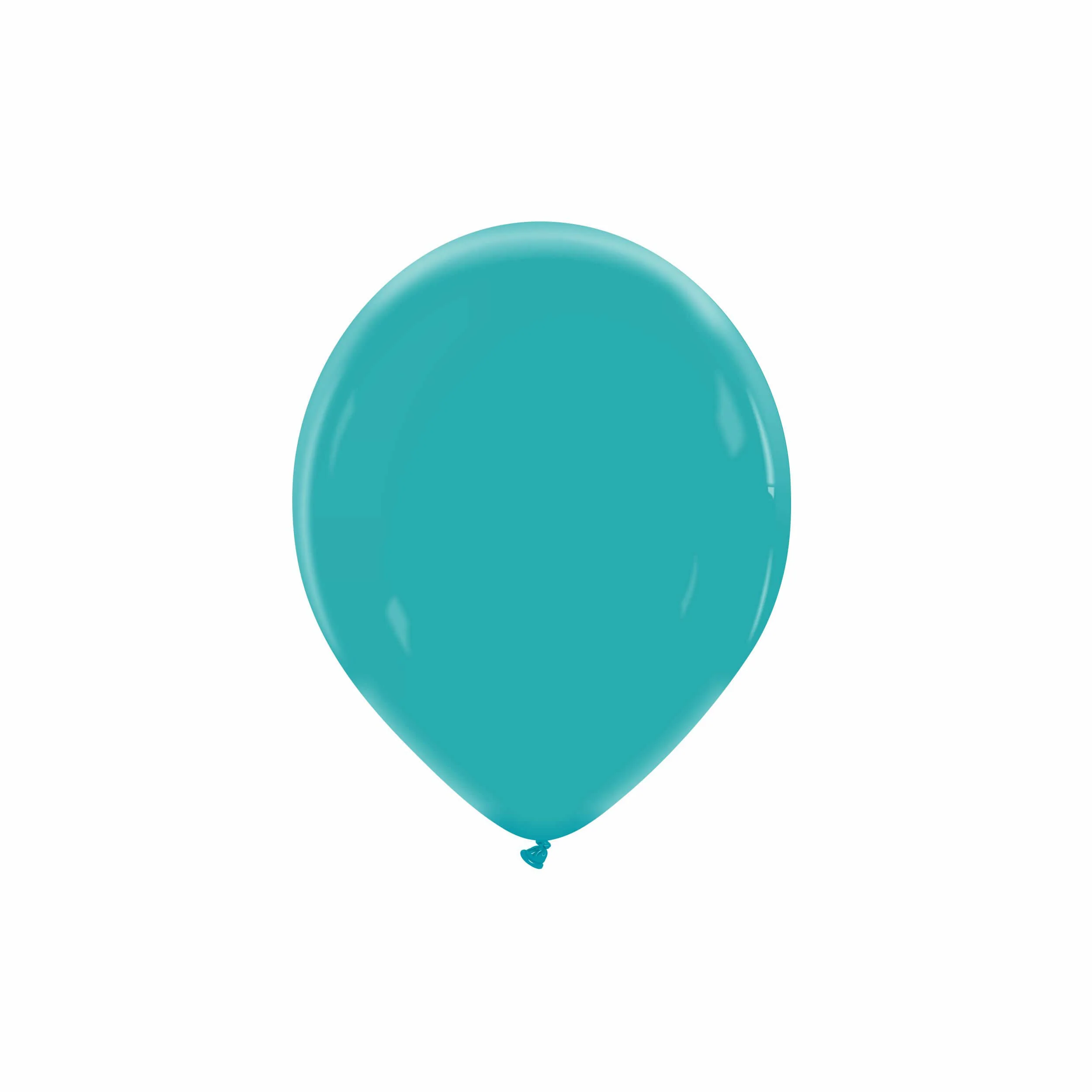 5" Cattex Premium Peacock Blue Latex Balloons (100 Per Bag)