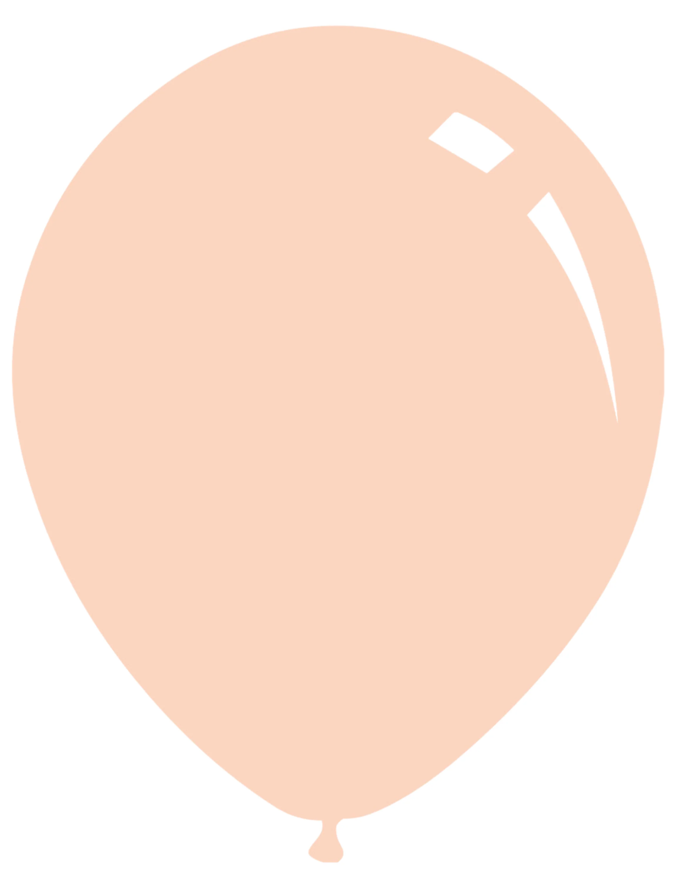 5" Deco Pink Blush Decomex Latex Balloons (100 Per Bag)