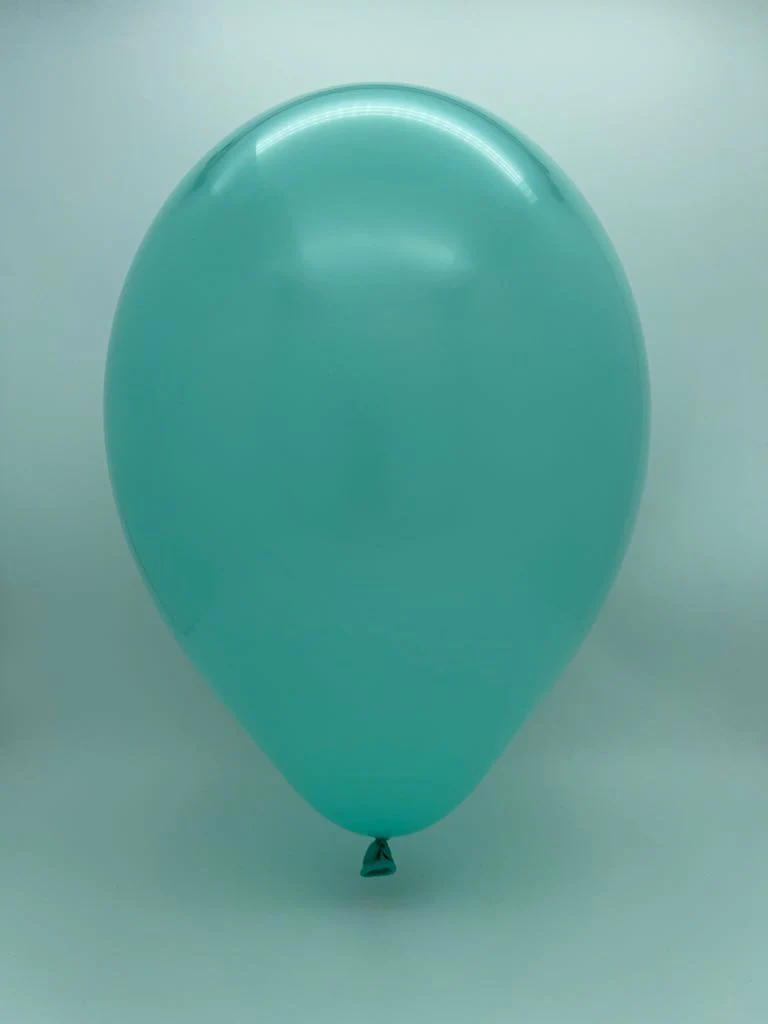 5" Gemar Latex Balloons (Bag of 100) Standard Aquamarine - Image 2