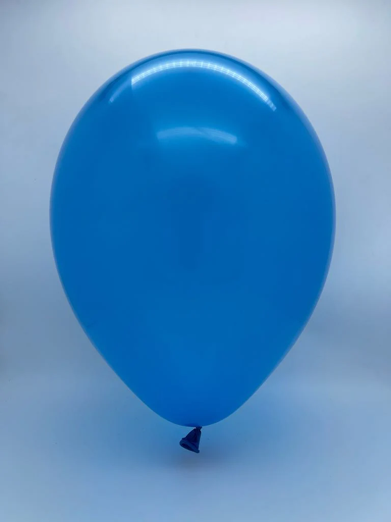 5" Gemar Latex Balloons (Bag of 100) Standard Blue - Image 2