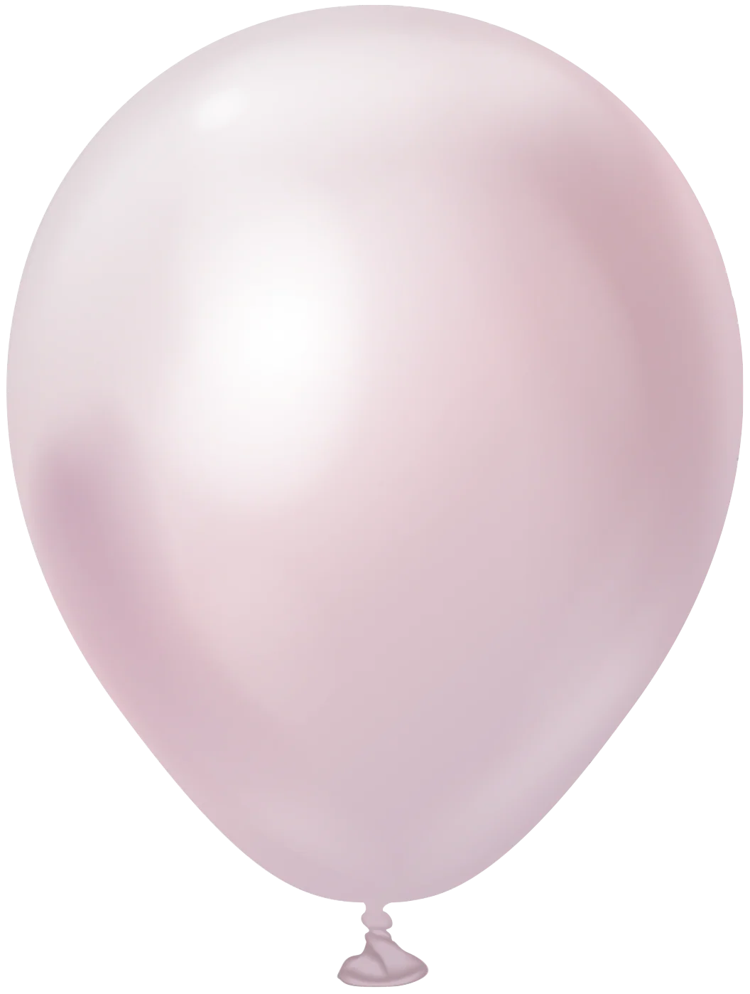 5" Kalisan Latex Balloons Mirror Pink Gold (50 Per Bag)