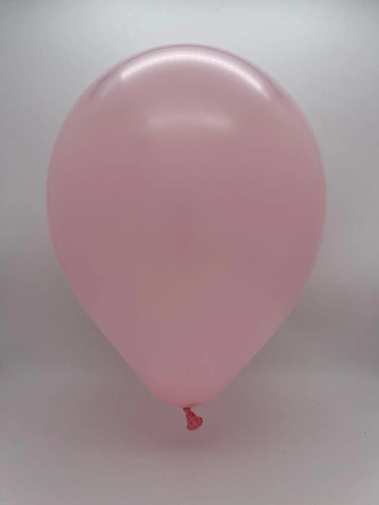 5" Kalisan Latex Balloons Pastel Matte Macaron Pink (50 Per Bag) - Image 2