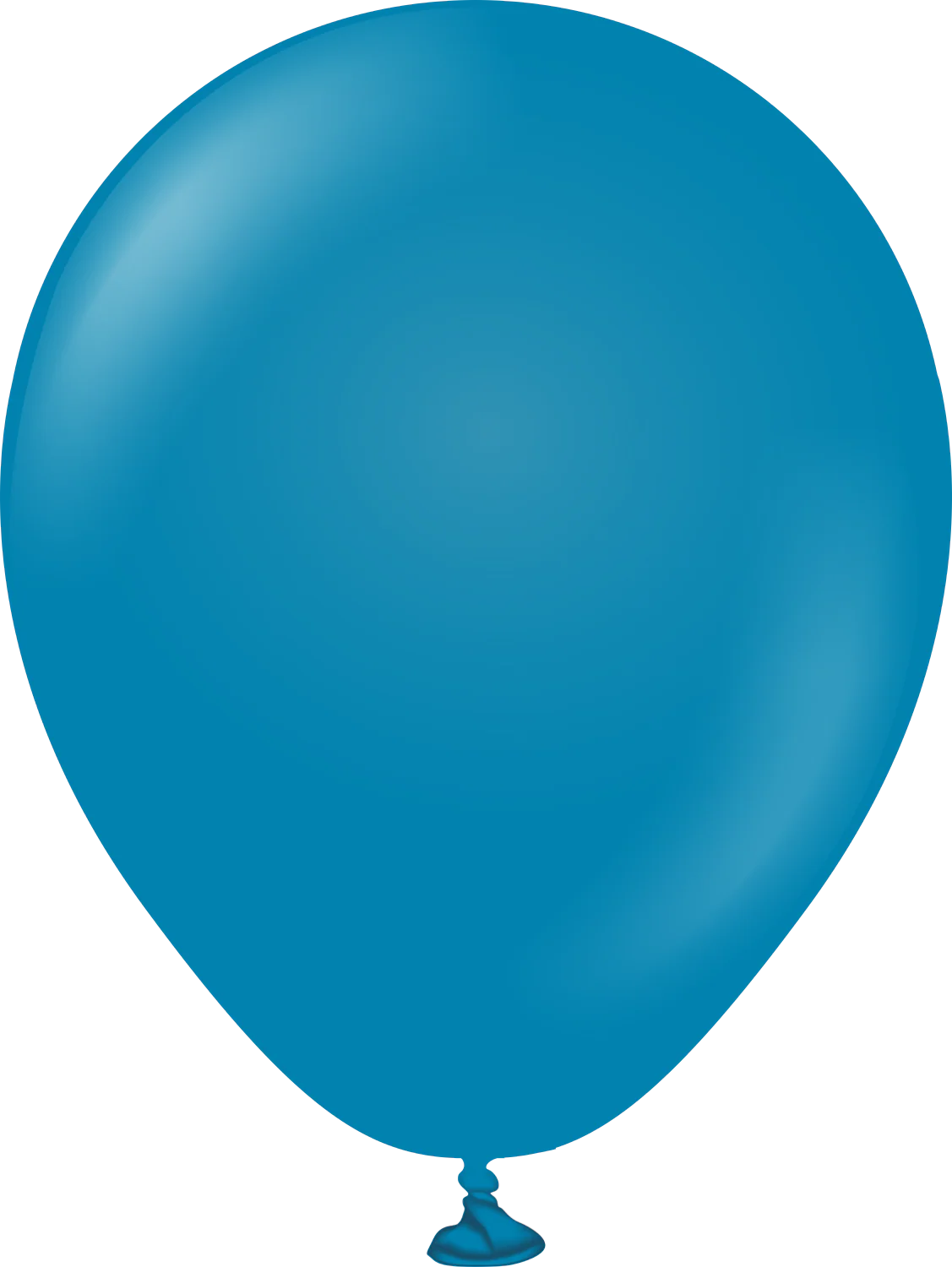 5" Kalisan Latex Balloons Retro Deep Blue (50 Per Bag)