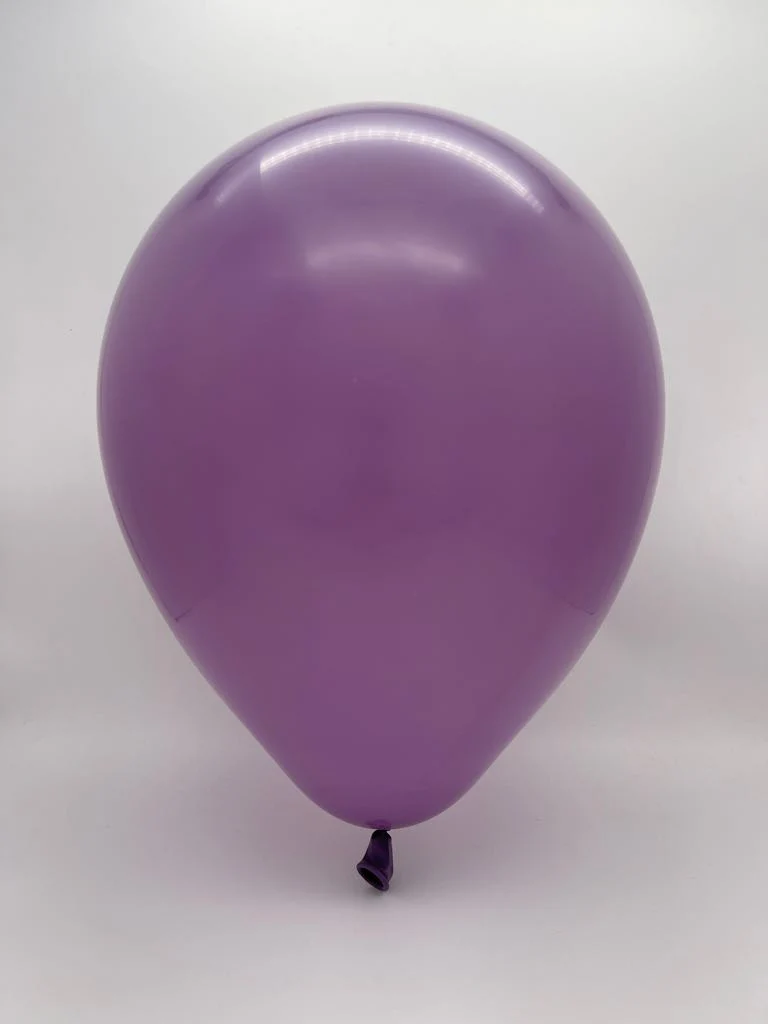 5" Kalisan Latex Balloons Retro Lavender (50 Per Bag) - Image 2
