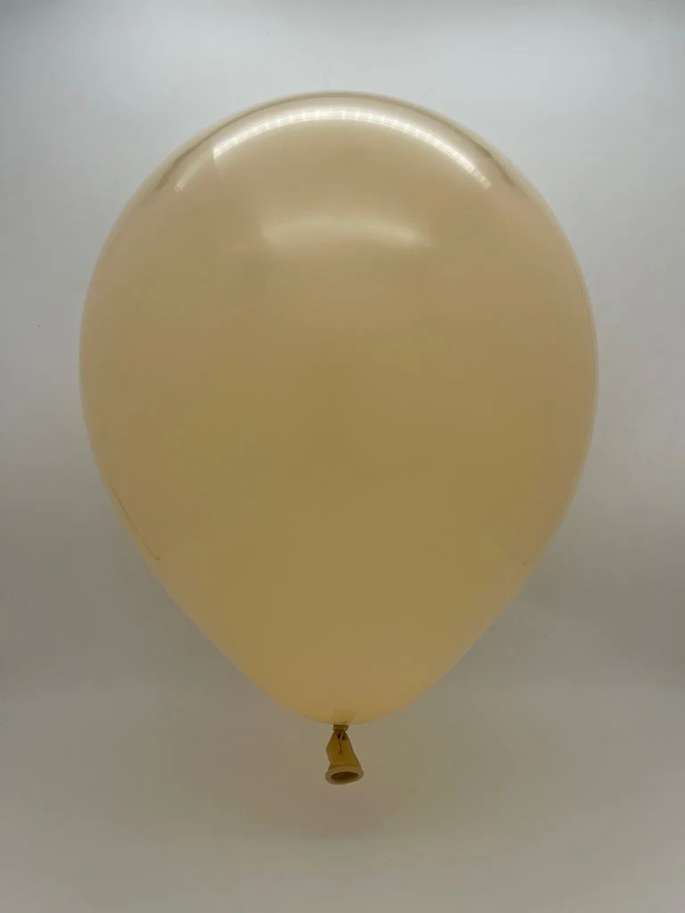 5" Kalisan Latex Balloons Standard Blush (50 Per Bag) - Image 2