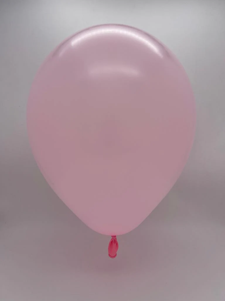 5" Kalisan Latex Balloons Standard Light Pink (50 Per Bag) - Image 2