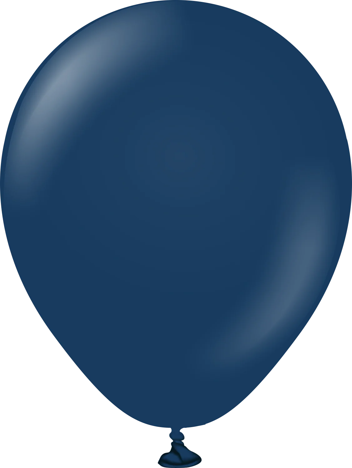 5" Kalisan Latex Balloons Standard Navy (50 Per Bag)