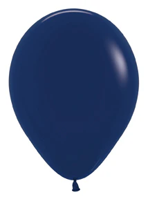 5" Latex Balloons (100 Pcs/Bag) Fashion Navy Blue Sempertex/Betallatex