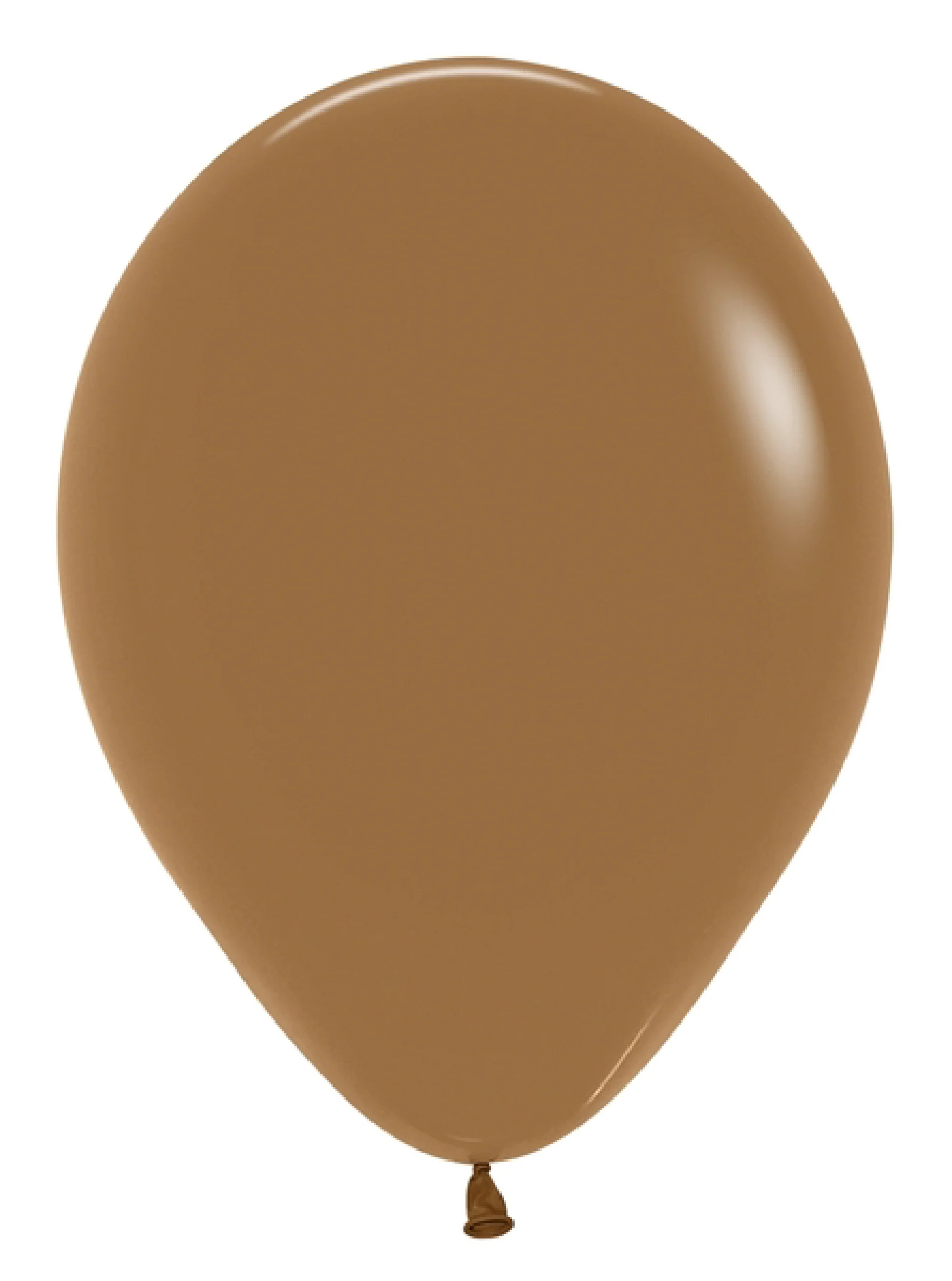 5" Latex Balloons (100 Per Bag) Deluxe Mocha Sempertex/Betallatex