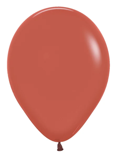 5" Latex Balloons (100 Per Bag) Deluxe Terracotta Sempertex/Betallatex