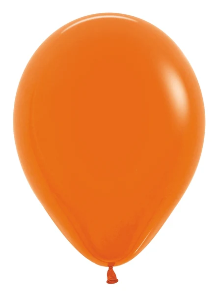 5" Latex Balloons (100 Per Bag) Fashion Orange Sempertex/Betallatex