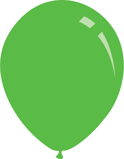 5" Metallic Light Green Decomex Latex Balloons (100 Per Bag)