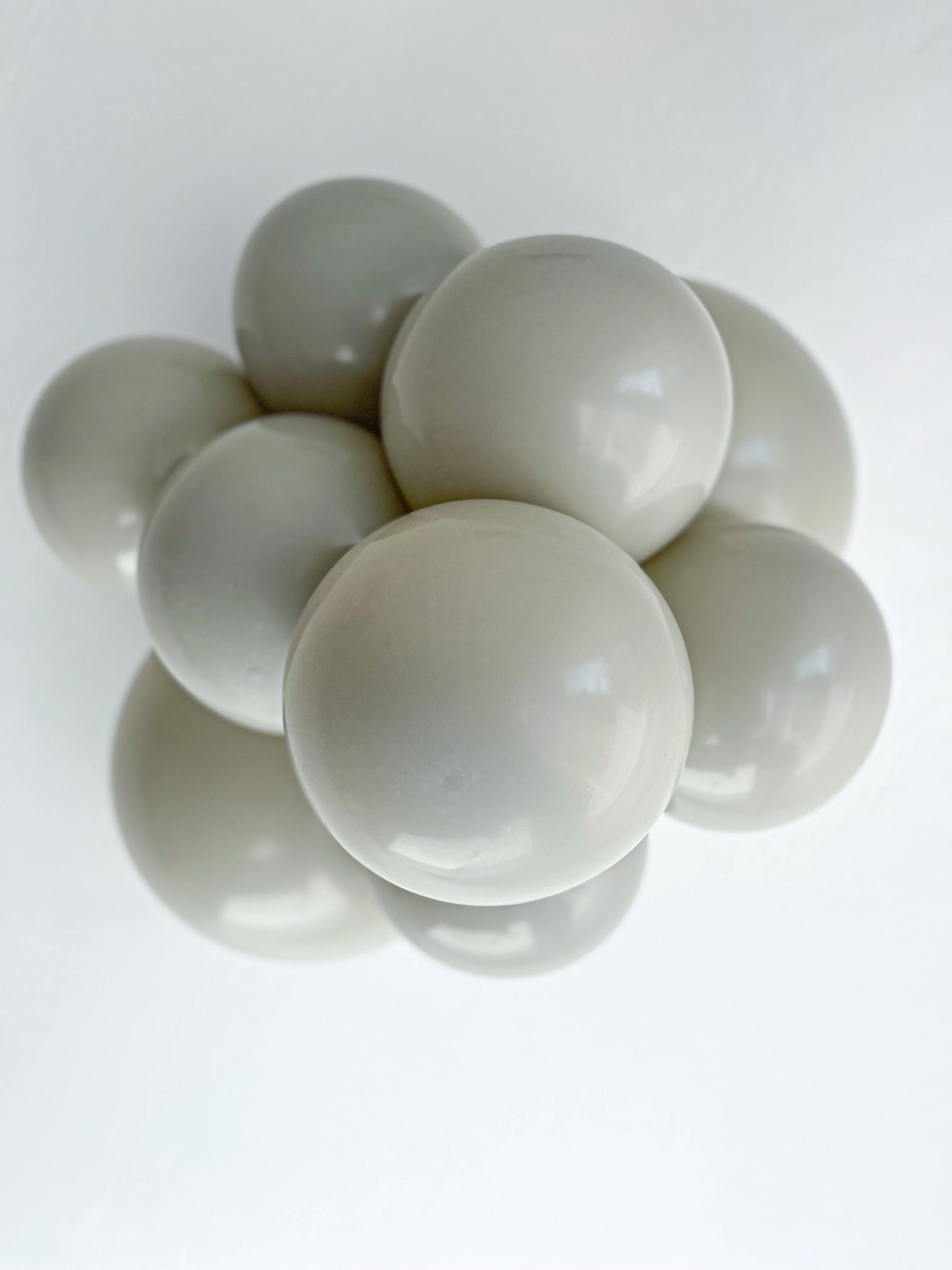 5" Stone Tuftex Latex Balloons Designer Balloons (50 Per Bag) (Discontinued Color) - Image 3