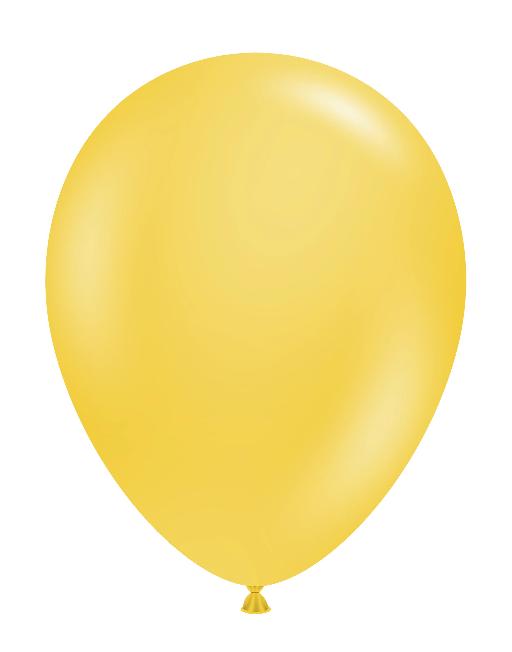 5 Inch Tuftex Latex Balloons Designer Balloons (50 Per Bag) Golden Rod