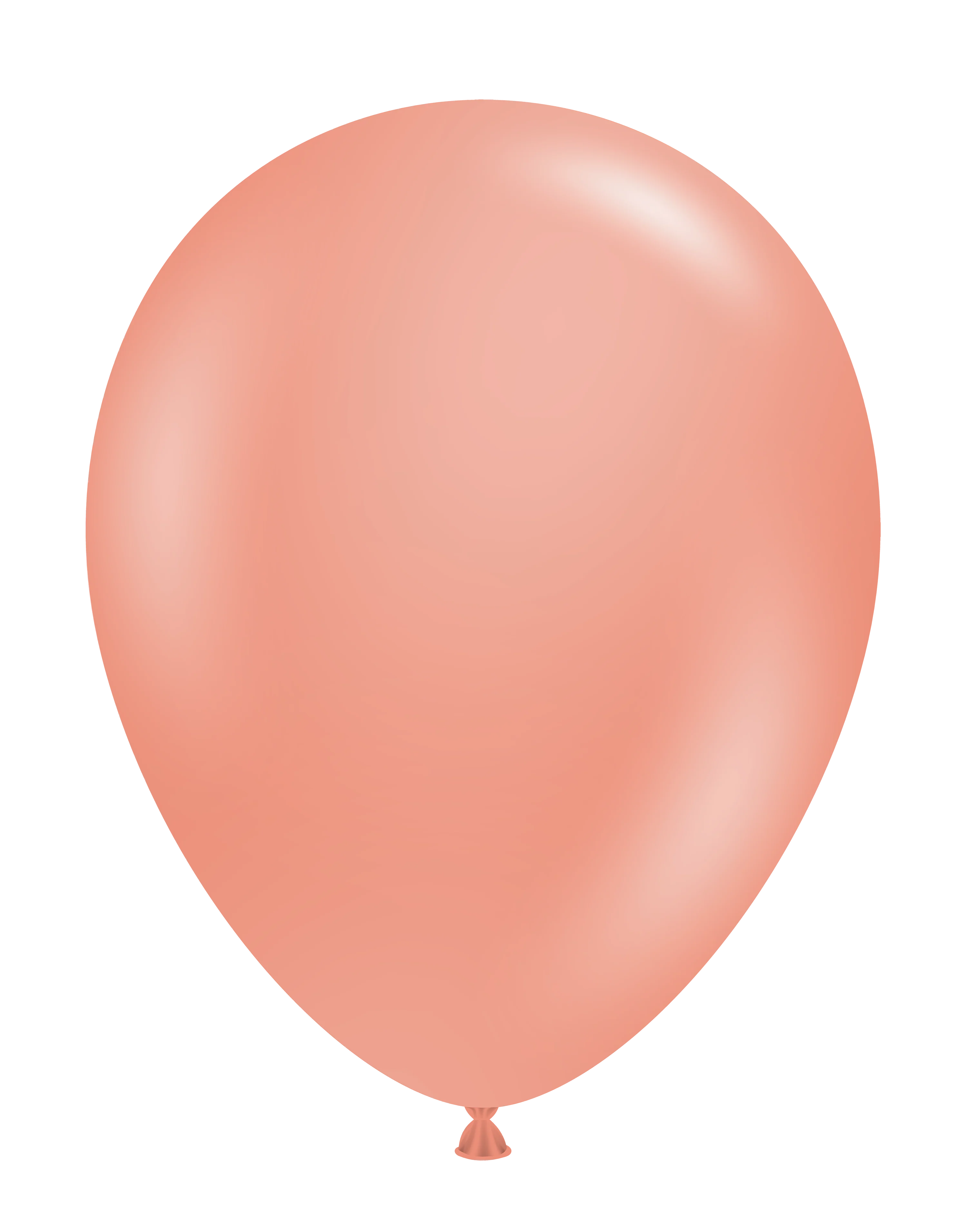 5 Inch Tuftex Pearl/Metallic Latex Balloons (50 Per Bag) Rose Gold