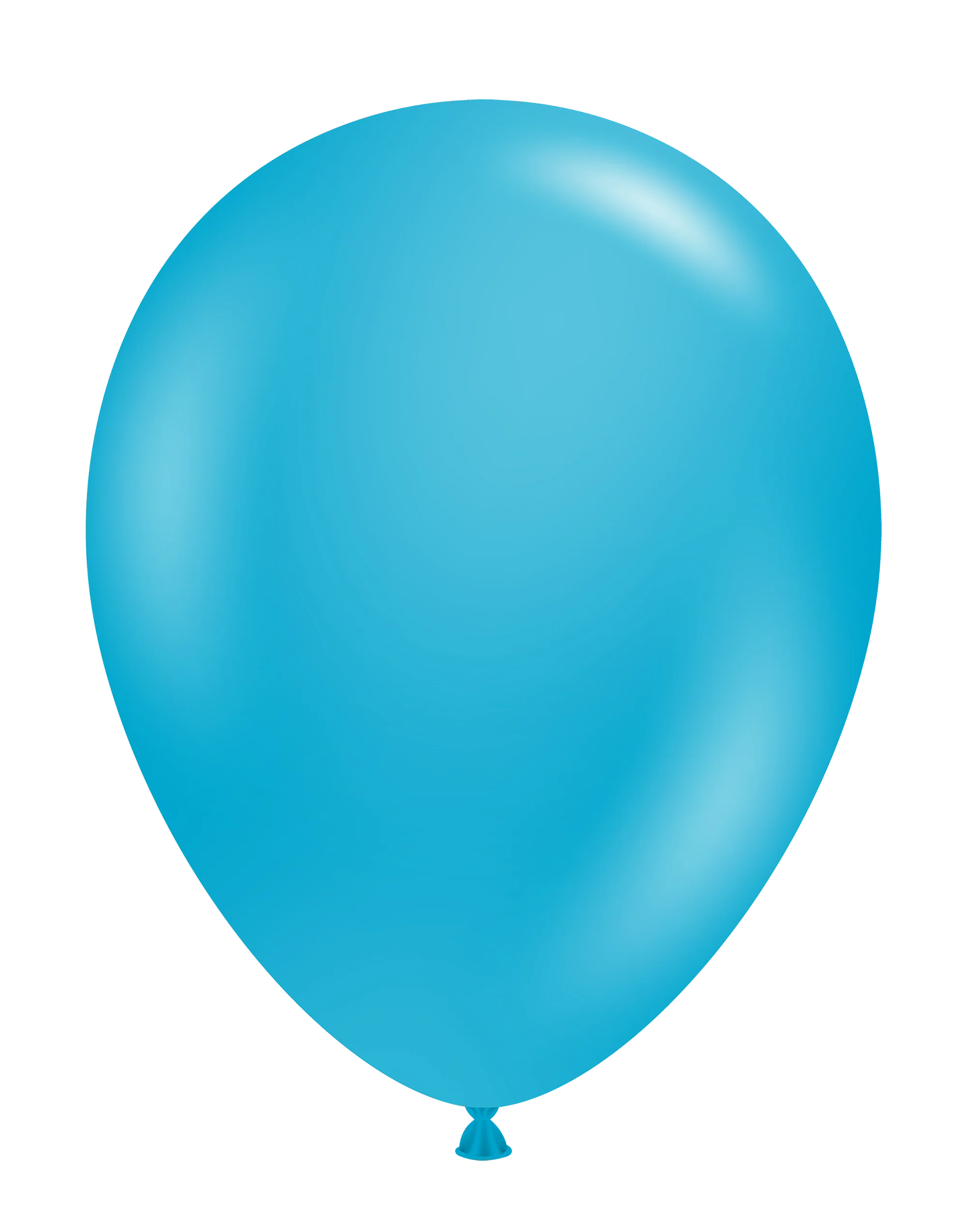 5" Turquoise Tuftex Latex Balloons Designer Balloons (50 Per Bag)