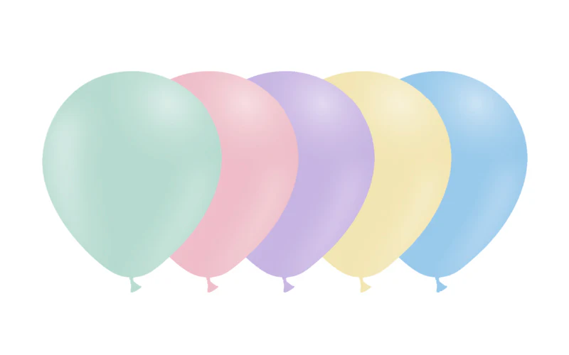 5'' Balloonia Latex Balloons Professional Line Matte Assorted (100 Per Bag)