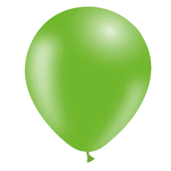 5'' Balloonia Latex Balloons Professional Line Standard Apple Green (100 Per Bag)
