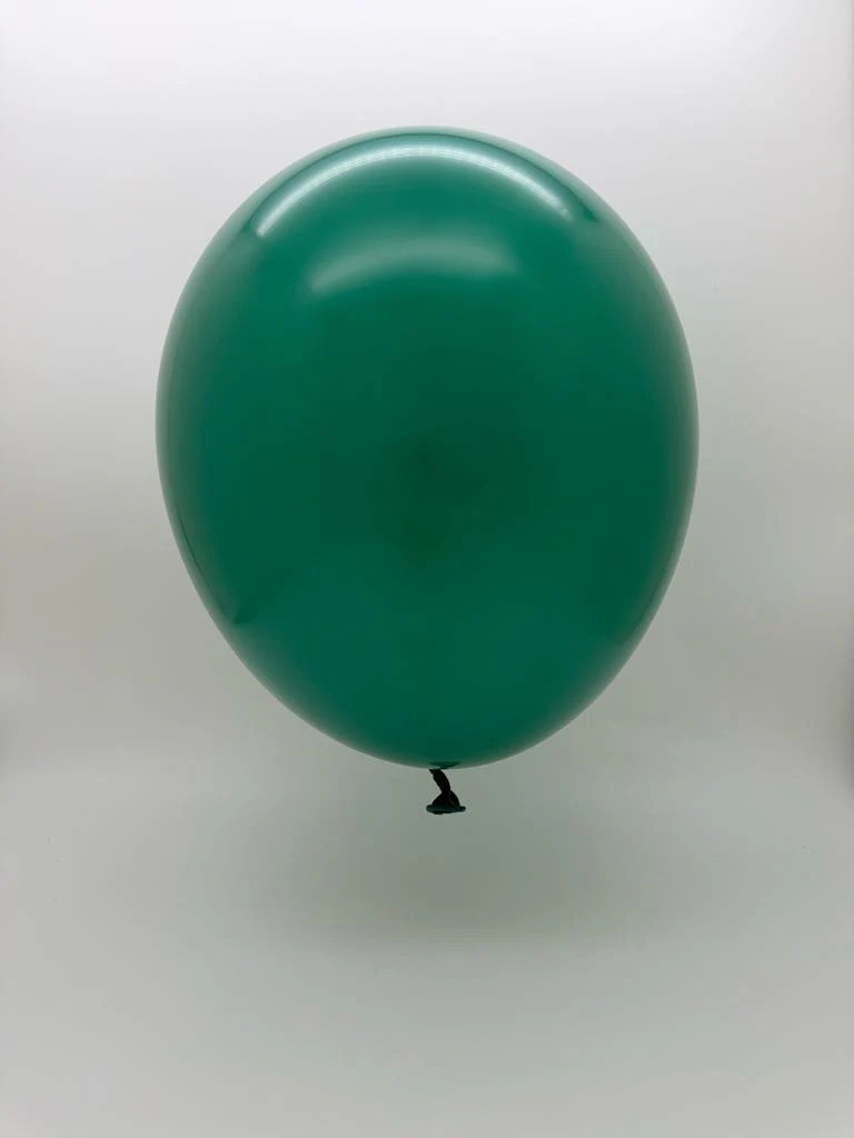 5'' Balloonia Latex Balloons Professional Line Standard Forest Green (100 Per Bag) - Image 2