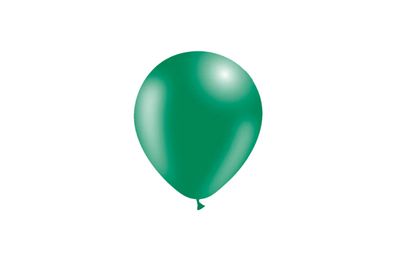 5'' Balloonia Latex Balloons Professional Line Standard Forest Green (100 Per Bag) - Image 3