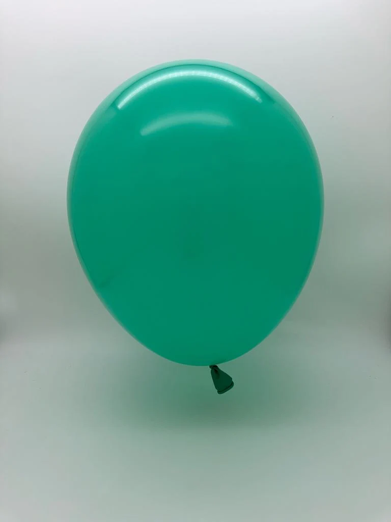 5'' Balloonia Latex Balloons Professional Line Standard Mint Green (100 Per Bag) - Image 2