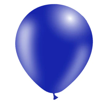5'' Balloonia Latex Balloons Professional Line Standard Navy Blue (100 Per Bag)