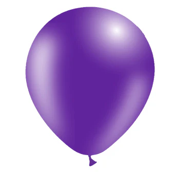 5'' Balloonia Latex Balloons Professional Line Standard Purple (100 Per Bag)