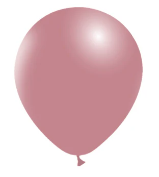 5'' Balloonia Latex Balloons Professional Line Vintage Vintage Pink (100 Per Bag)