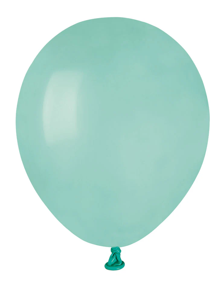5" Gemar Latex Balloons (Bag of 100) Standard Tiffany