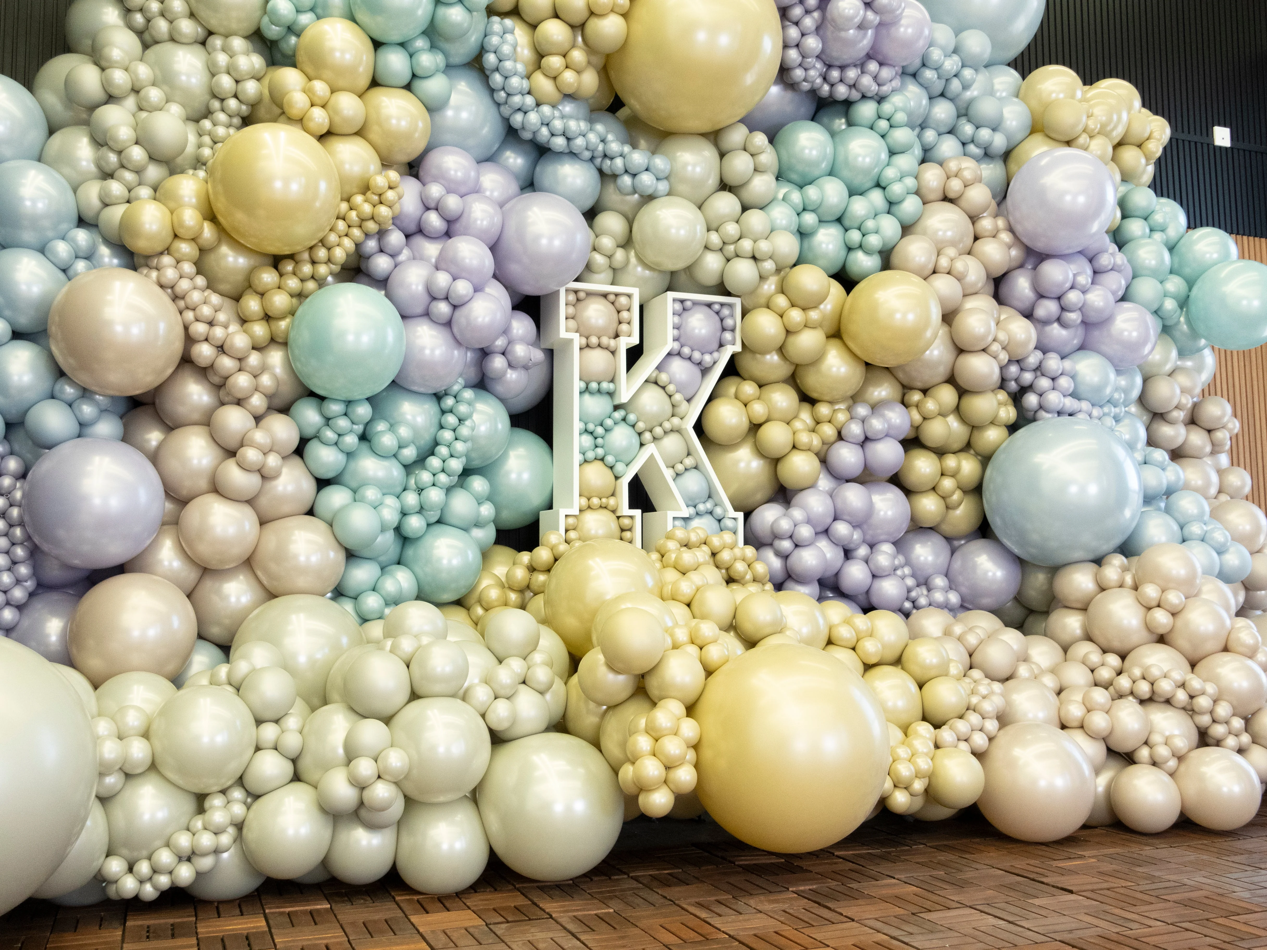 5"  Kalisan Brand Latex Balloons Aura Antique Gold (50 Per Bag) - Image 34